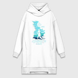 Женская толстовка-платье Клауд Страйф