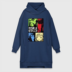 Женская толстовка-платье Space cowboys