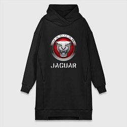 Женское худи-платье JAGUAR Jaguar, цвет: черный