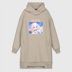 Женская толстовка-платье Улыбка 7 марты Honkai star rail