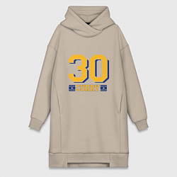 Женское худи-платье 30 Curry, цвет: миндальный