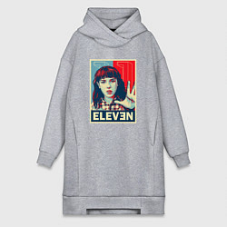 Женская толстовка-платье Stranger Things Eleven