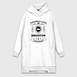 Женская толстовка-платье Brighton: Football Club Number 1 Legendary