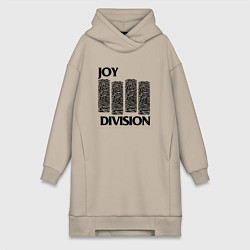 Женская толстовка-платье Joy Division - rock
