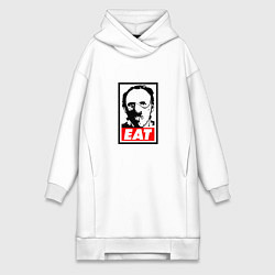 Женская толстовка-платье Молчание ягнят