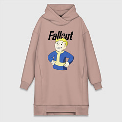 Женская толстовка-платье Fallout blondie boy