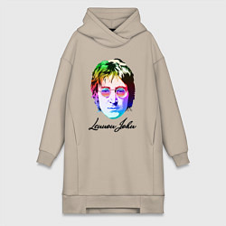 Женская толстовка-платье Леннон Джон