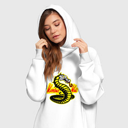 Женское худи-платье Mortal Kai, цвет: белый — фото 2