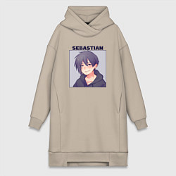 Женская толстовка-платье Себастиан из деревни
