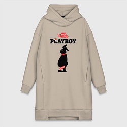 Женская толстовка-платье Толстяк playboy