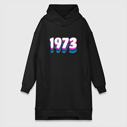 Женская толстовка-платье Made in 1973 vintage art