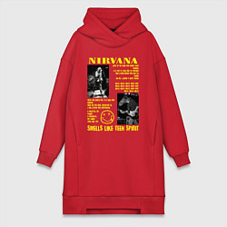 Женская толстовка-платье Nirvana SLTS