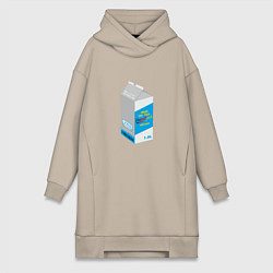 Женская толстовка-платье Milk one pack vagodroch