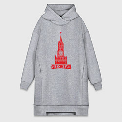 Женская толстовка-платье Kremlin Moscow