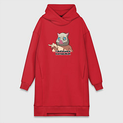 Женская толстовка-платье Гонпачиро камабоко - Иноске