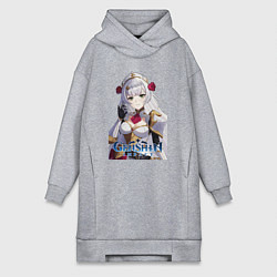 Женское худи-платье Genshin Noelle, цвет: меланж