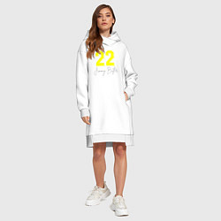Женское худи-платье Джимми Батлер, цвет: белый — фото 2