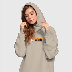 Женское худи-платье Vag club, цвет: миндальный — фото 2