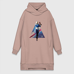 Женская толстовка-платье Street Fighter 6 Cammy