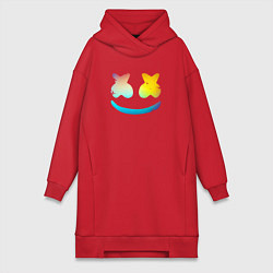 Женская толстовка-платье Маршмеллоу минимал