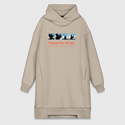 Женская толстовка-платье Depeche Mode - World In My Eyes Single