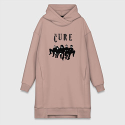 Женская толстовка-платье The Cure - A Band