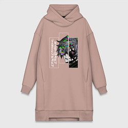 Женская толстовка-платье Jigokuraku Gabimaru