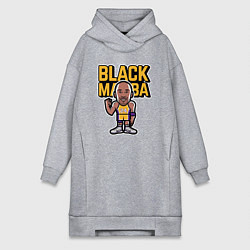 Женская толстовка-платье Kobe black mamba