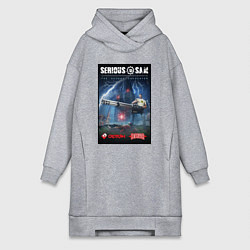 Женская толстовка-платье Serious Sam 1 - second encounter