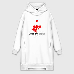 Женская толстовка-платье Depeche Mode - Violator album logo