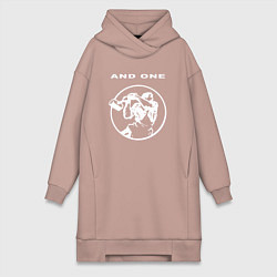 Женская толстовка-платье And One synthpop band