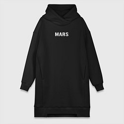 Женское худи-платье Mars 30STM, цвет: черный