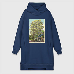 Женская толстовка-платье Хаяо Миядзаки - studio ghibli