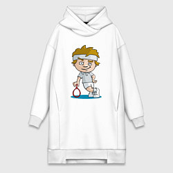 Женская толстовка-платье Теннисист