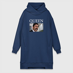 Женская толстовка-платье Queen - Mimino мем