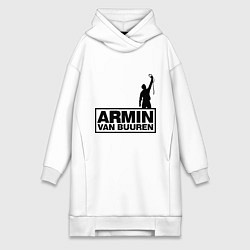 Женская толстовка-платье Armin van buuren