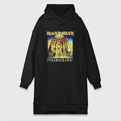 Женская толстовка-платье Iron Maiden Powerslave