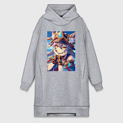 Женская толстовка-платье Genshin Impact - character