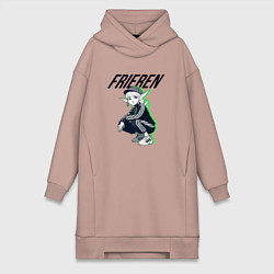 Женская толстовка-платье Гоп Фрирен