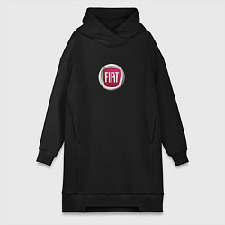 Женская толстовка-платье FIAT sport auto logo