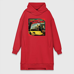 Женская толстовка-платье Five finger death punch - American capitalist