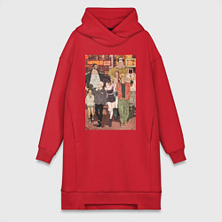 Женская толстовка-платье Адский рай Габимару Сагири Ямада