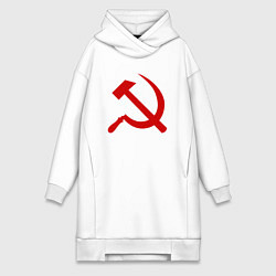 Женская толстовка-платье Serp i molot