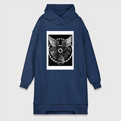 Женская толстовка-платье Архангел