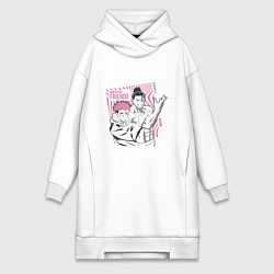 Женская толстовка-платье Магическая битва Итадори Besto friendo