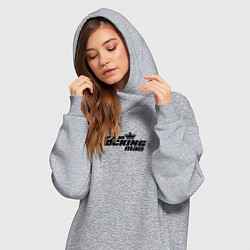 Женское худи-платье Rocking, цвет: меланж — фото 2