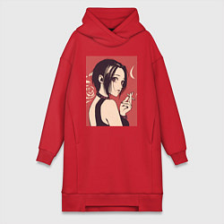 Женская толстовка-платье Нана Осаки Вокалистка