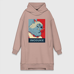 Женская толстовка-платье Иноскэ Хасибира