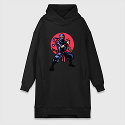 Женская толстовка-платье Warrior ninja