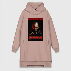 Женская толстовка-платье Carmageddon driver